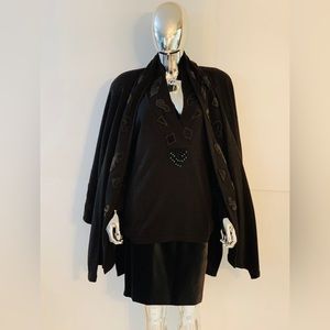 Vintage Escada by Laurel 3 Piece Sweater Ensemble